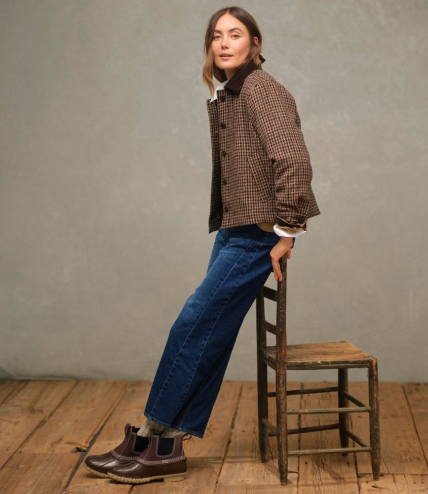 Women's Signature 1912 Premium Jeans, High-Rise Barrel Ankle, Authentic Dark, small image number 14
