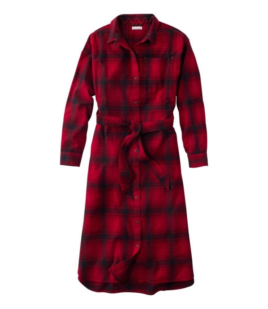 Women's Signature Camp Flannel Midi Dress