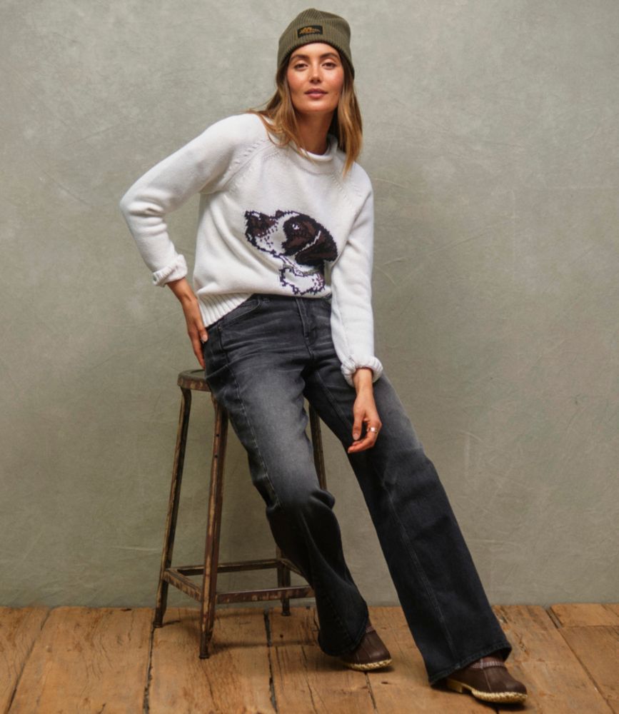 Women's Signature 1912 Premium Jeans, High-Rise Relaxed Wide-Leg