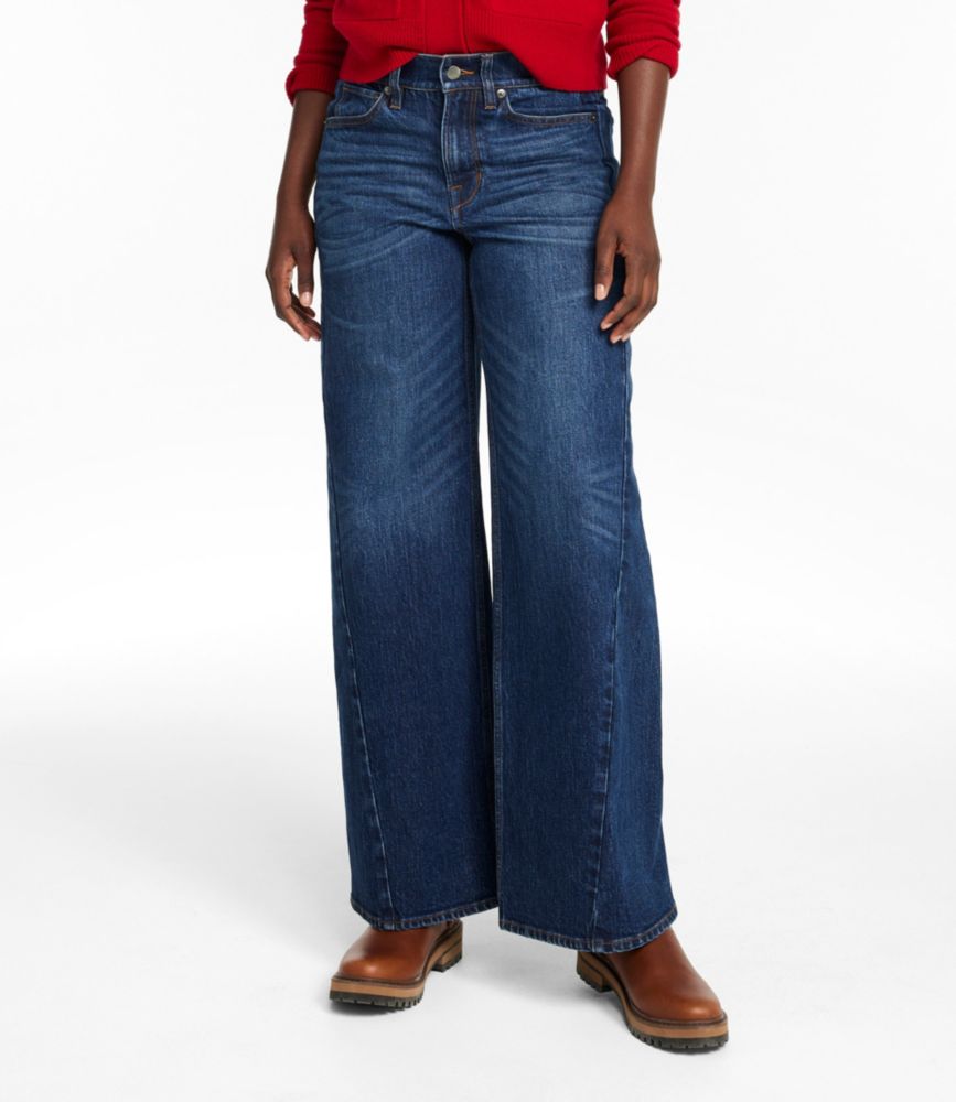 Women's Signature 1912 Premium Jeans, High-Rise Relaxed Wide-Leg