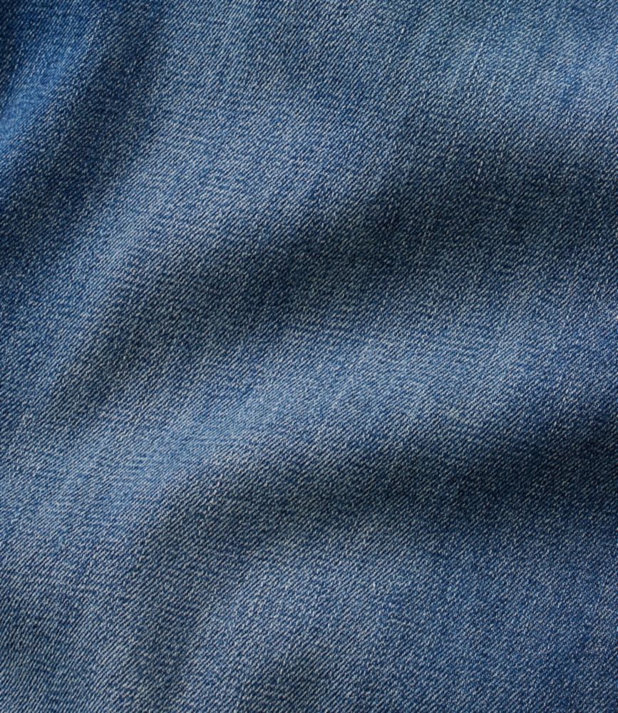 Women's Signature Utility Jeans, Mid-Rise Wide-Leg Ankle, Light Indigo, small image number 7