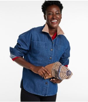 Women's Signature Denim Shirt Jac, New