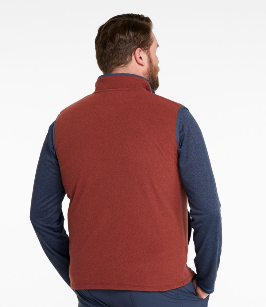 Men's All Season Access Fleece Vest, Carbon Navy, small image number 5