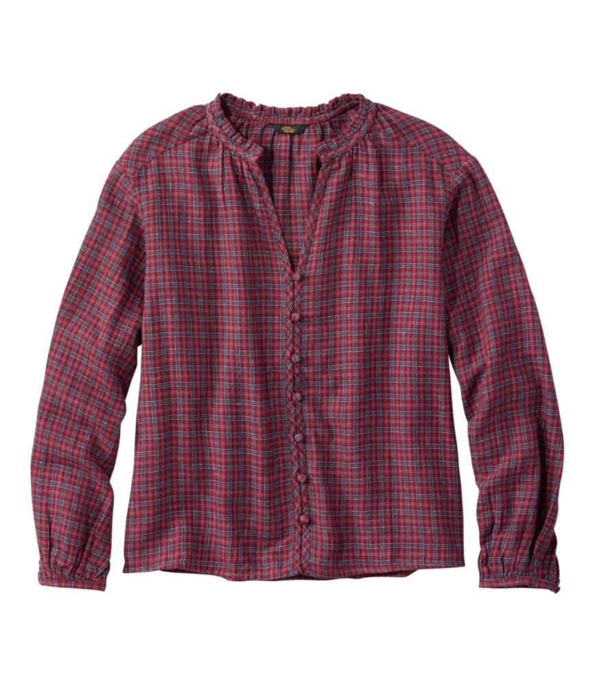 Deep Rosewood Plaid