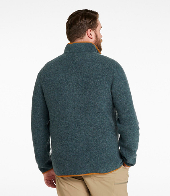 All Season Wool Fleece Full-Zip, Deepest Green, large image number 4