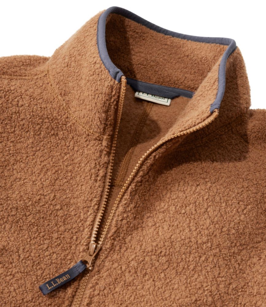 Men's All Season Wool Fleece Full-Zip Sweater, Balsam, small image number 6
