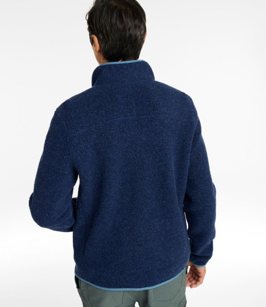 Men's All Season Wool Fleece Full-Zip Sweater