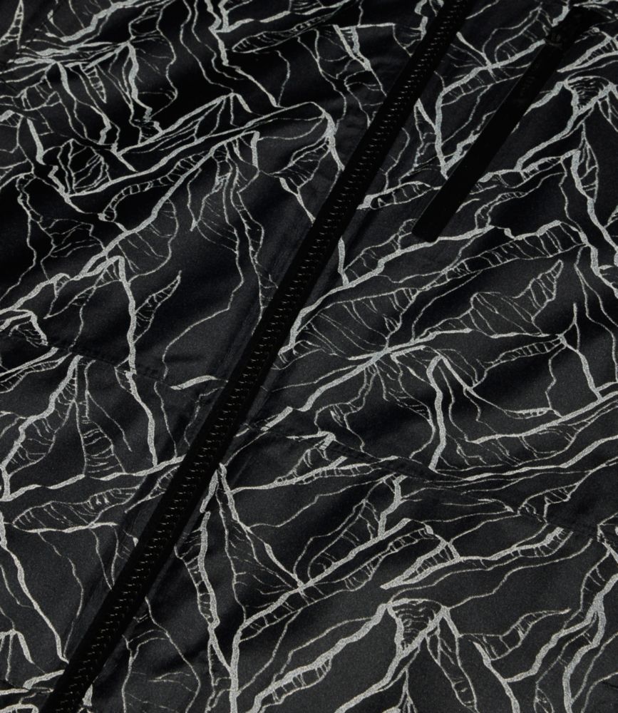 Kids' Waterproof Wildcat Reflective Ski Jacket, Midnight Black Reflective, small image number 8