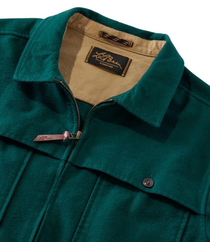 Men's Signature 1965 Chamois Cloth Stag Jacket, Deepest Green, small image number 6