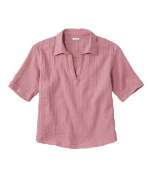 Women's Cloud Gauze Shirt, Polo