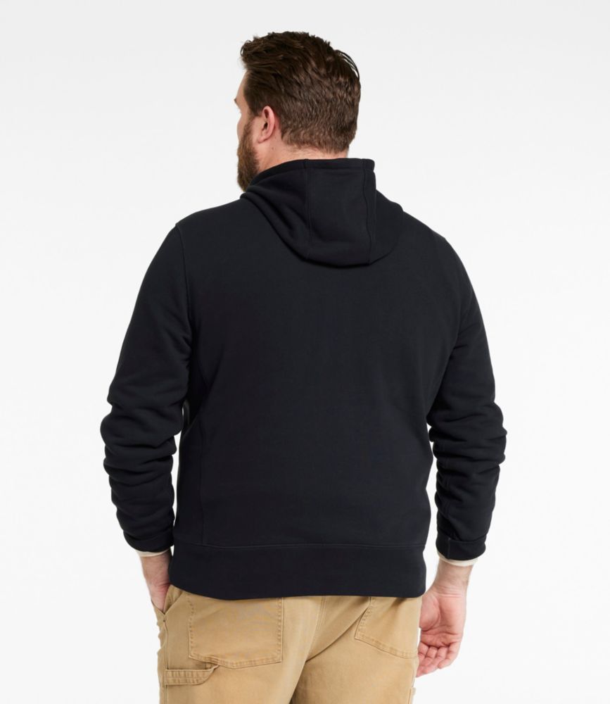 Men's Signature Camp Hoodie Sweatshirt, Currant, small image number 5