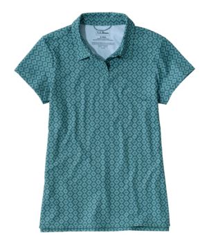 Women's Access Polo, Short-Sleeve Print