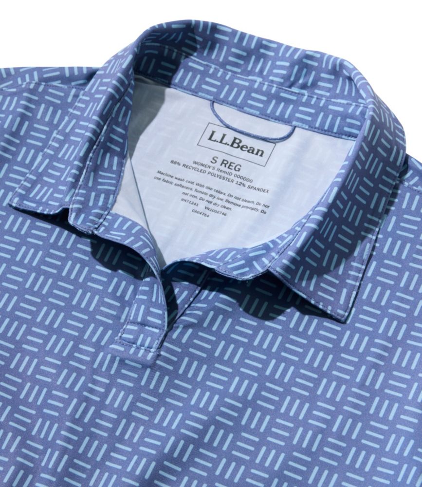 Women's Access Polo, Short-Sleeve Print