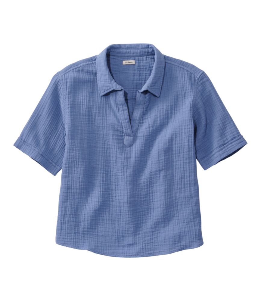 Women's Cloud Gauze Shirt, Polo