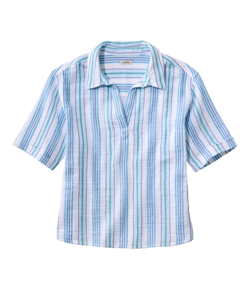 Women's Cloud Gauze Shirt, Polo