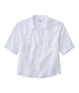 Women's Cloud Gauze Shirt, Polo