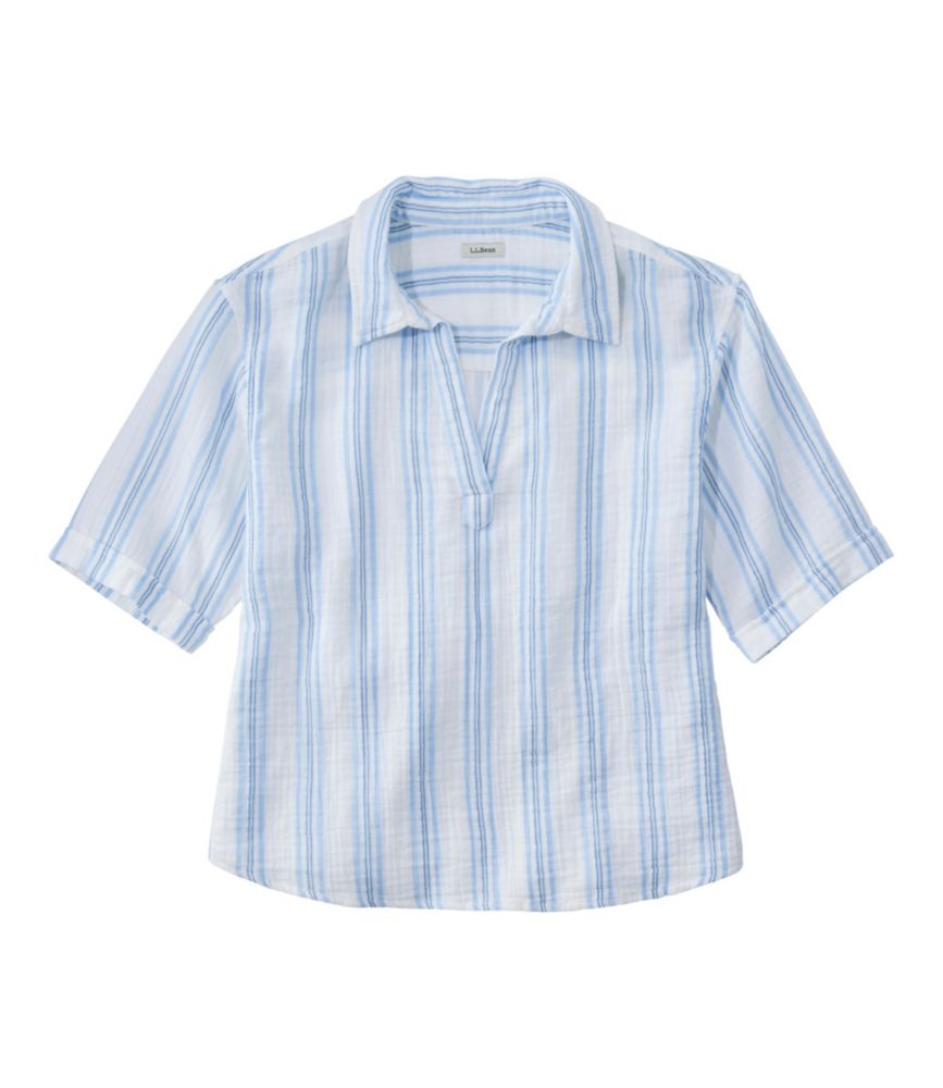 Women's Cloud Gauze Shirt, Polo