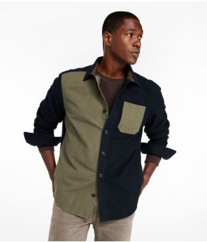 Men's Signature 1933 Chamois Cloth Shirt, Slim Fit, Mixed Media, New