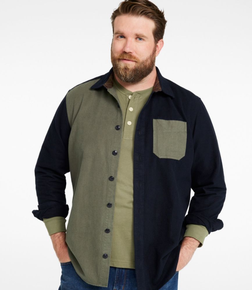 Men's Signature 1933 Chamois Cloth Shirt, Slim Fit, Mixed Media