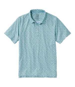 Men's Comfort Stretch Performance® Party Polo, Slightly Fitted, Short-Sleeve, Print