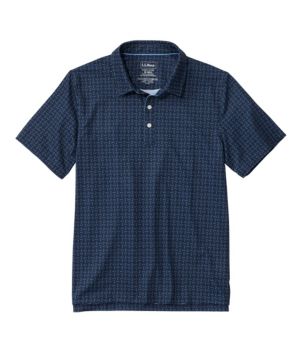 Men's Comfort Stretch Performance® Party Polo, Slightly Fitted, Short-Sleeve, Print, New
