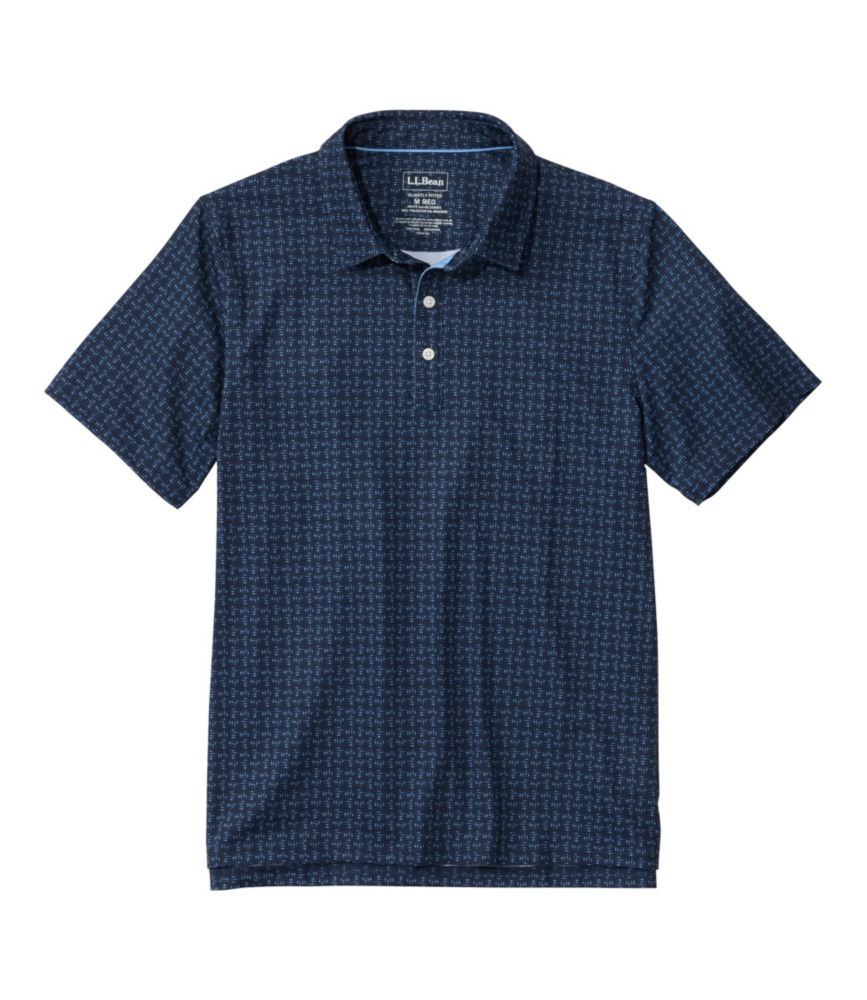 Men's Comfort Stretch Performance® Party Polo, Slightly Fitted, Short-Sleeve, Print