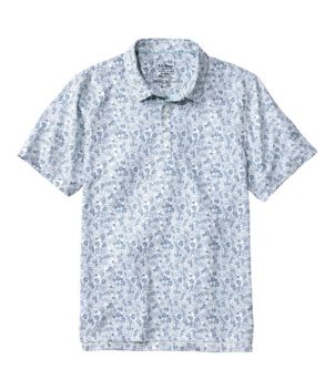 Men's Comfort Stretch Performance® Party Polo, Slightly Fitted, Short-Sleeve, Print, New
