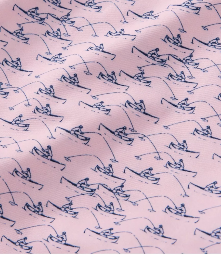 Men's Comfort Stretch Performance® Party Polo, Slightly Fitted, Short-Sleeve, Print