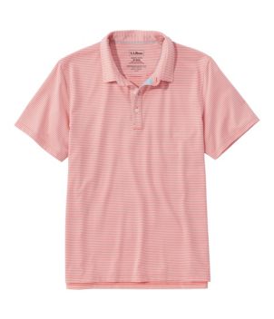 Men's Comfort Stretch Performance® Party Polo, Slightly Fitted, Short-Sleeve, Stripe, New