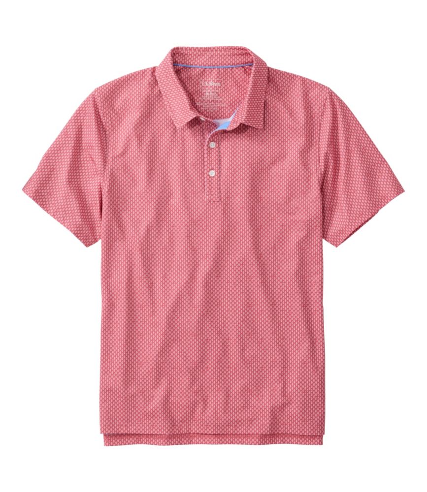 Men's Comfort Stretch Performance® Party Polo, Slightly Fitted, Short-Sleeve, Print