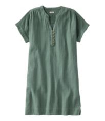 Women's Supima Nightgown, Short-Sleeve Floral