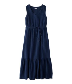 Women's Cloud Gauze Midi Dress, New