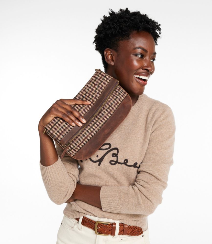 Harris Tweed x L.L.Bean Signature Anniversary Tote, Harris Tweed Houndstooth, small image number 2