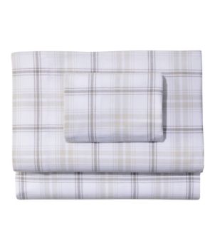 Ultrasoft Comfort Flannel Sheet Set, Plaid, New