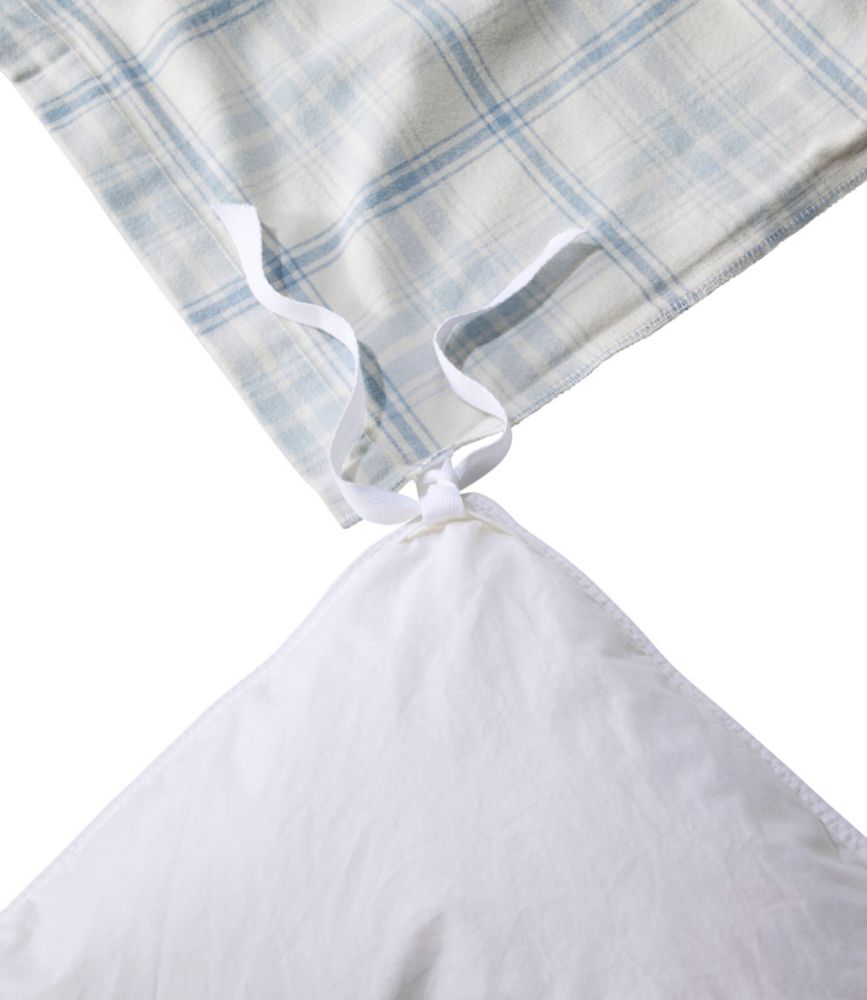 Ultrasoft Comfort Flannel Comforter Cover Collection, Plaid, Bay Blue, small image number 2