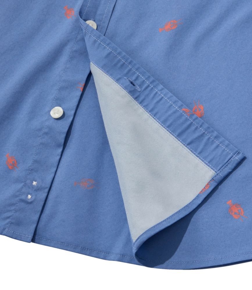 Men's Comfort Stretch Performance® Shirt, Short-Sleeve, Slightly Fitted Untucked Fit, Print