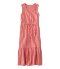 l.l.bean summer knit dress Women's Summer Knit Dress, Three-Quarter-Sleeve Scoopneck