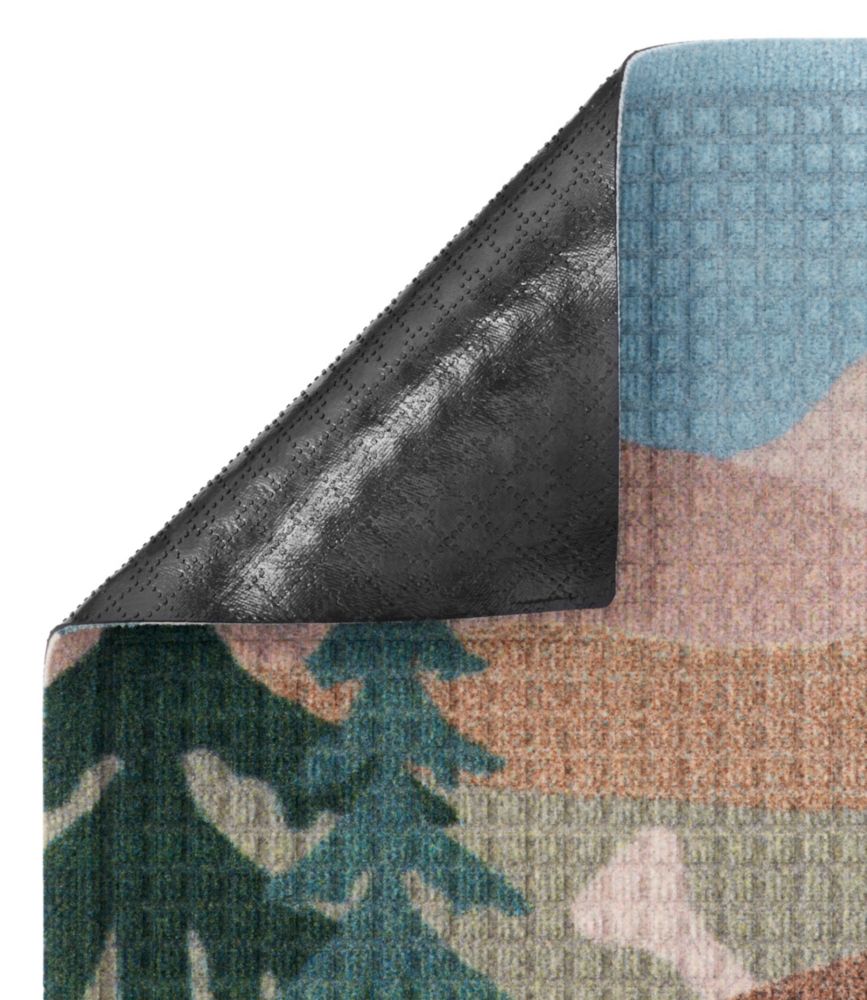 Printed Recycled Waterhog Doormat, Row Boats