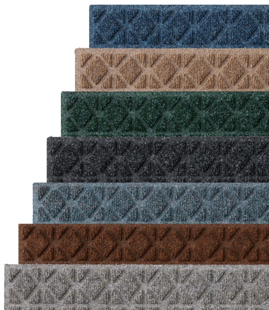 Everyspace Recycled Waterhog Mat Tiles 3'x3', Bluestone, small image number 4
