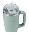L.L.Bean Insulated Straw Mug, 32 oz, Deepest Green, small image number 1