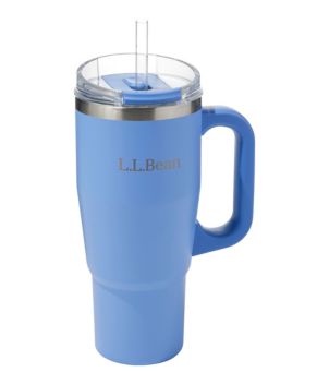 L.L.Bean Insulated Straw Mug, 32 oz., New