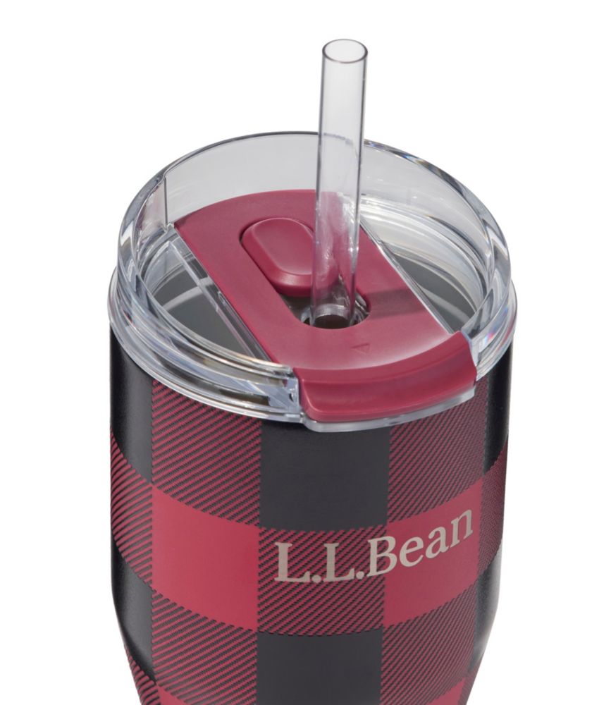 L.L.Bean Insulated Straw Tumbler, 20 oz. Print, Aurora, small image number 2