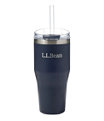 L.L.Bean Insulated Straw Tumbler, 20 oz, Classic Navy, small image number 0