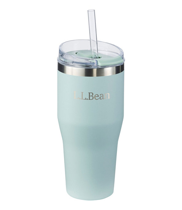 L.L.Bean Insulated Straw Tumbler, 20 oz, Soft Juniper, large image number 0