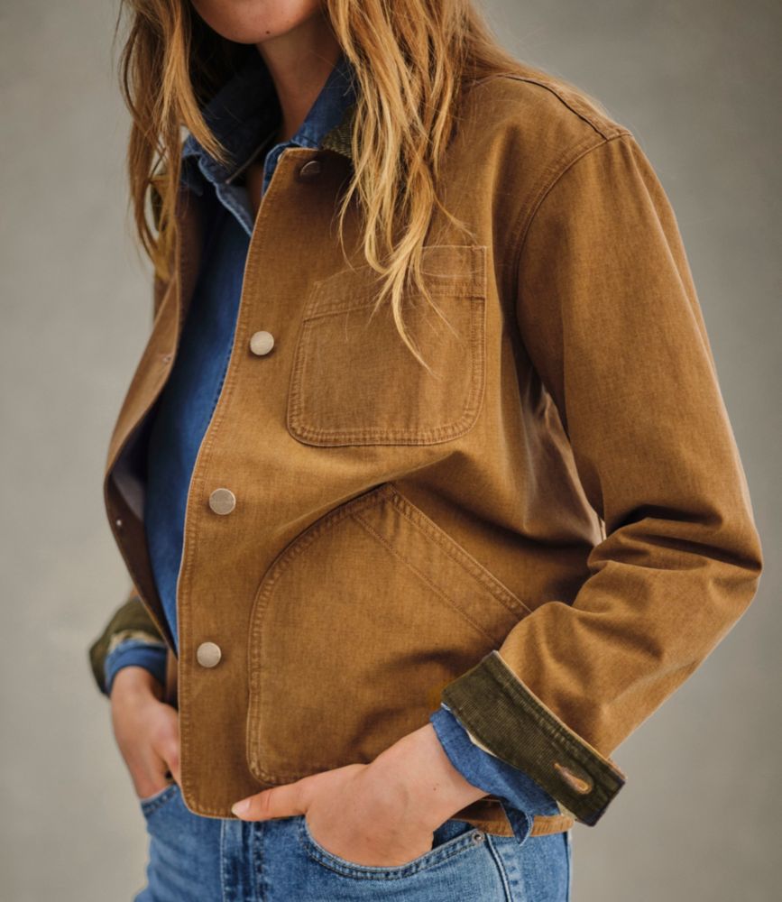 Women's Lightweight Field Jacket, Saddle, small image number 9