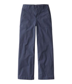 Women's 207 Vintage Cotton Canvas Pants, High-Rise Wide-Leg, New