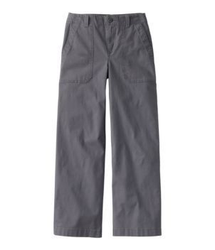 Women's 207 Vintage Cotton Canvas Pants, High-Rise Wide-Leg, New