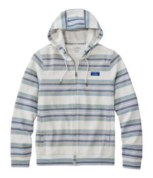 Men's Comfort Stretch Performance® Piqué, Full-Zip Hoodie, Stripe, New