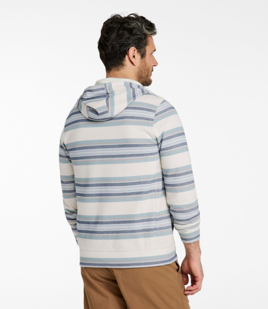 Men's Comfort Stretch Performance® Piqué, Full-Zip Hoodie, Stripe