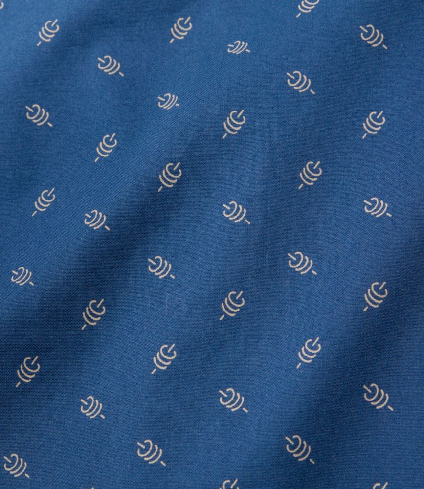 Men's Comfort Stretch Performance® Shirt, Long-Sleeve, Slightly Fitted Untucked Fit, Print